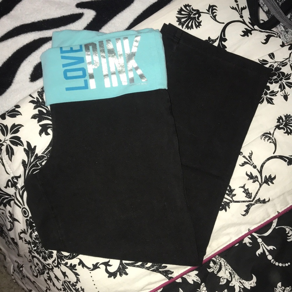 PINK 3/4 yoga pants